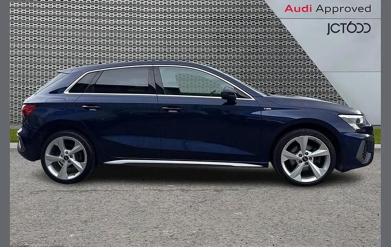 Used Audi A3 e-tron S-Line 200 HP (147 kW) 2024 Blue Hatchback