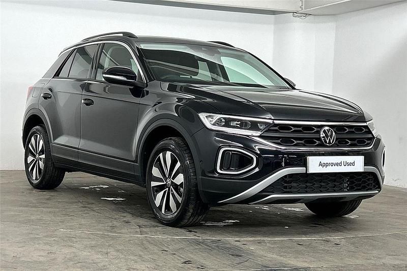 Black Used 2025 VW T-Roc Match SUV | £28,995 (A bit pricey) - Image 1/4