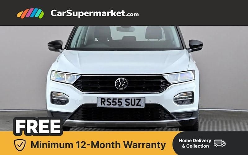 Used VW T-Roc SE 116 HP (85 kW) 2020 White SUV