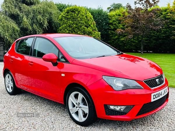 Red Used 2014 Seat Ibiza FR Hatchback | £4,495 (Fair price) - Image 1/4