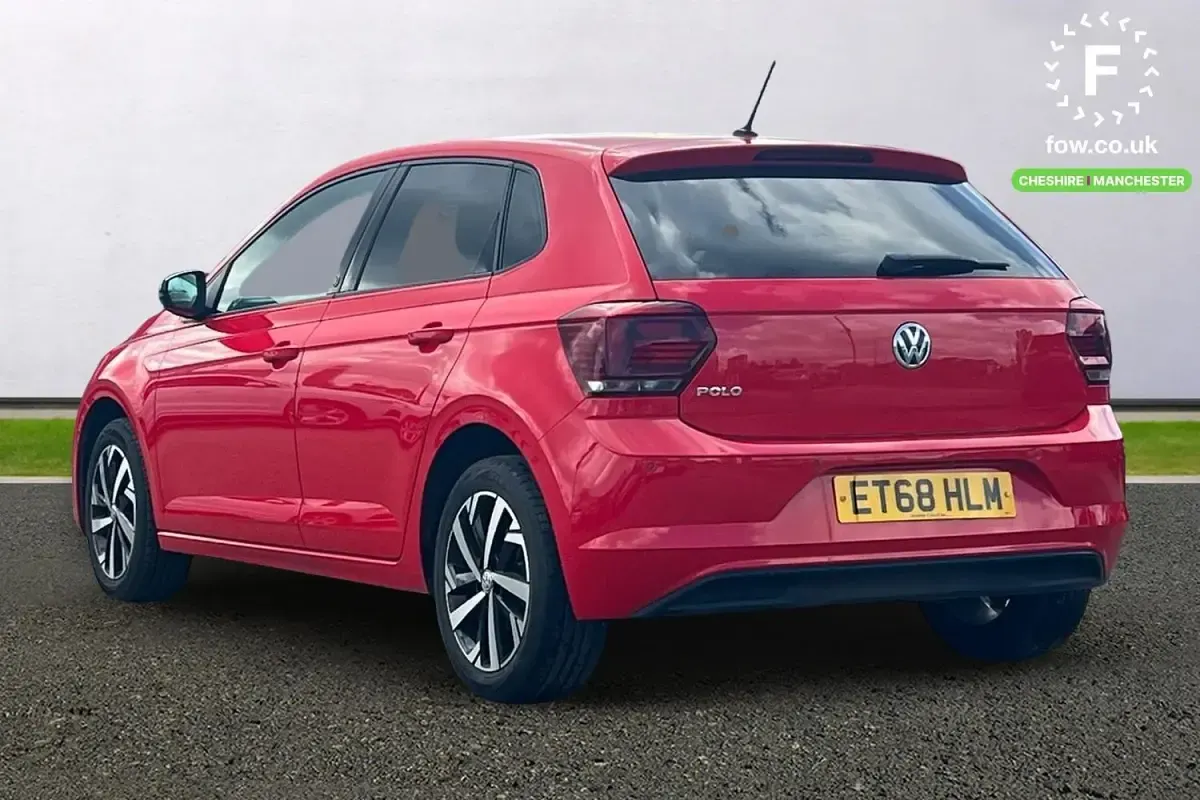 Używany VW Polo Beats 95 KM (69 kW) 2019 Czerwony Hatchback
