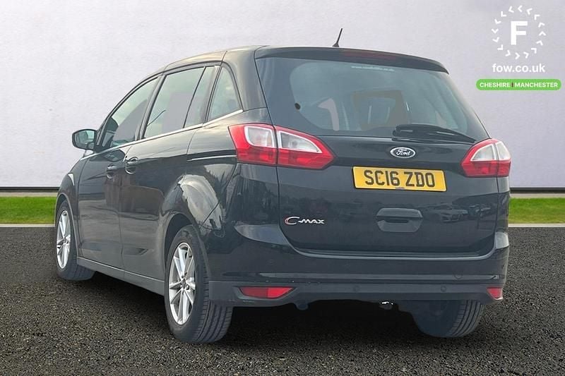 Used Ford Grand C-Max Zetec 120 HP (88 kW) 2016 Black MPV