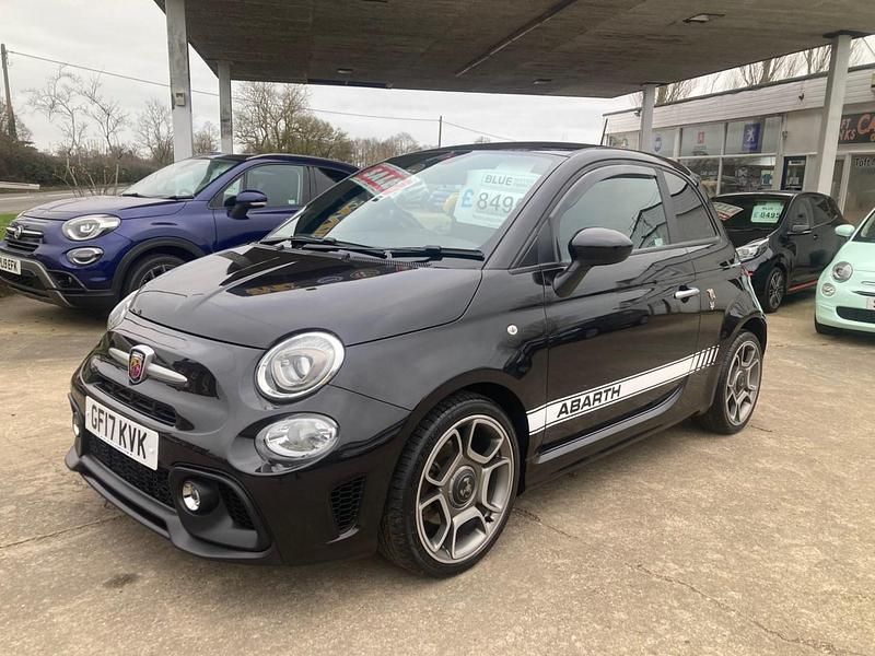 Black Used 2017 Abarth 595 Hatchback | £8,491 (Fair price) - Image 1/4