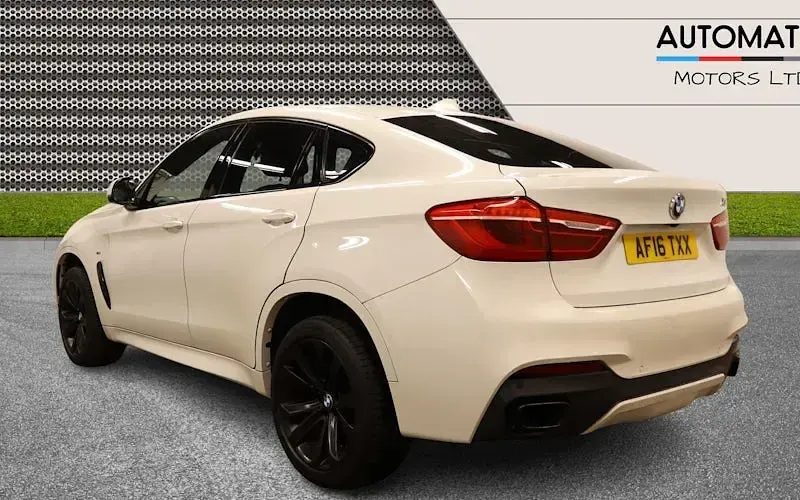 Used BMW X6 M Sport 313 HP (230 kW) 2016 White SUV