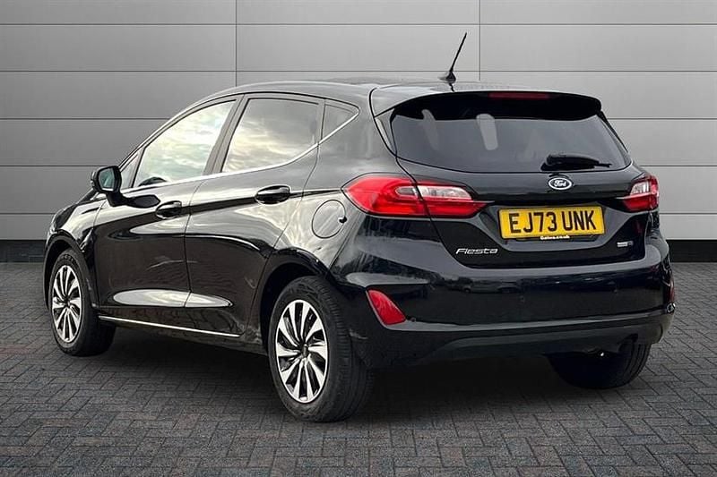 Used Ford Fiesta Titanium 125 HP (91 kW) 2023 Black Hatchback