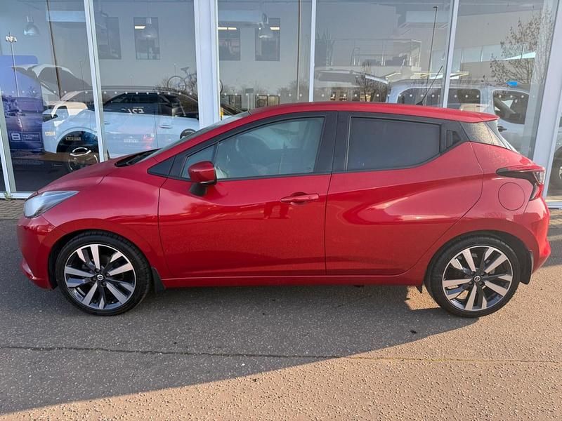 Used Nissan Micra S 91 HP (66 kW) 2021 Red Hatchback