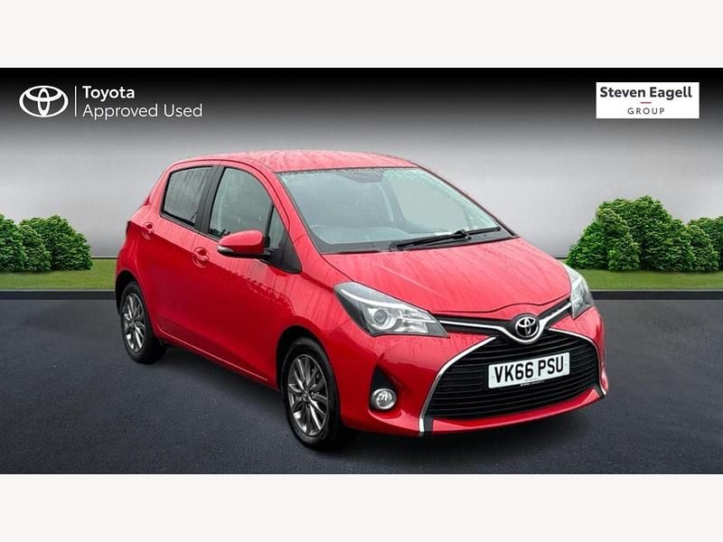 Red Used 2016 Toyota Yaris Hatchback | £6,499 (Fair price) - Image 1/3