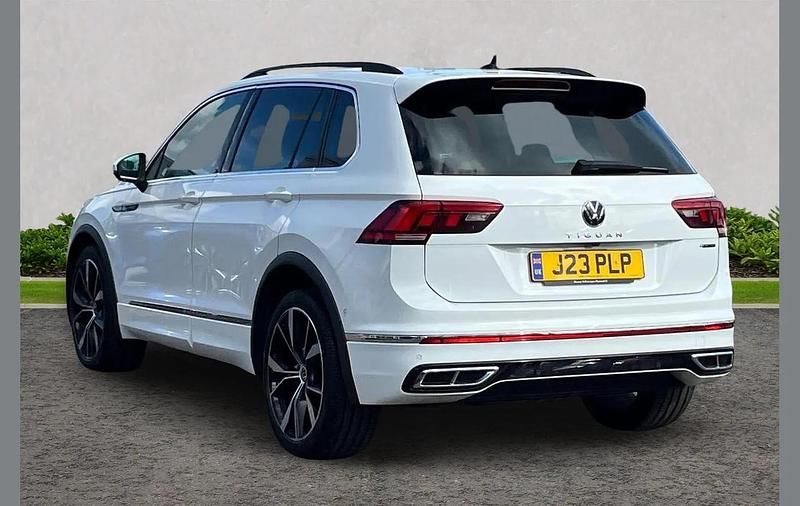 Used VW Tiguan R-line 150 HP (110 kW) 2023 White SUV