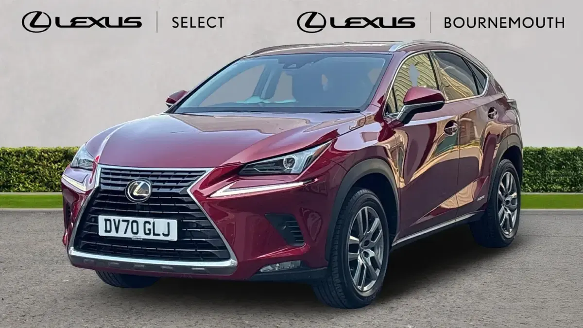 Used Lexus NX300h 197 HP (144 kW) 2020 Red SUV