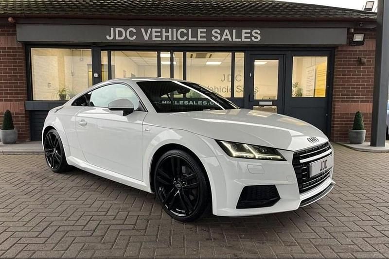 Used Audi TT S-Line 230 HP (169 kW) 2015 White Coupe
