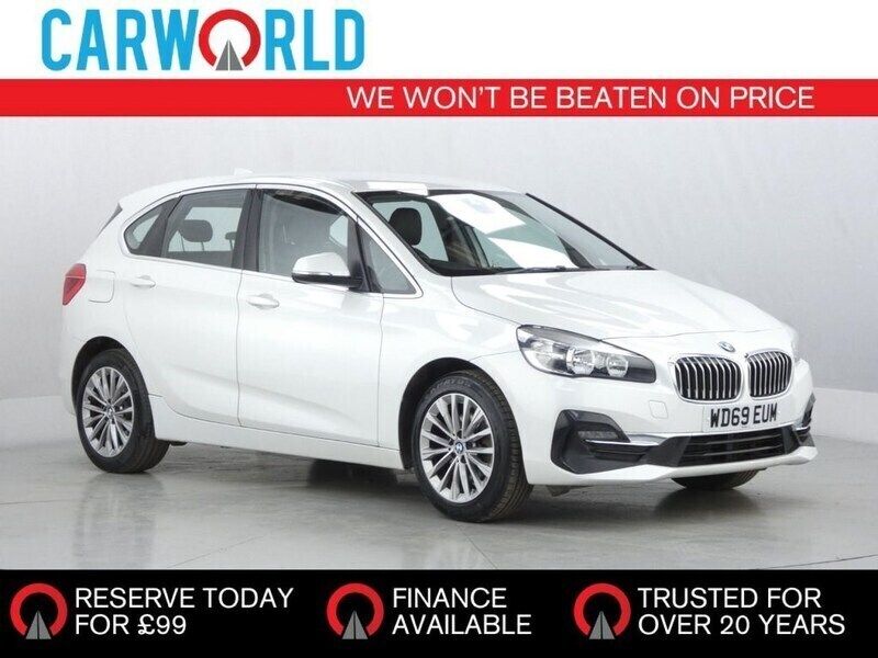 White Used 2020 BMW 218 Luxury Line Estate | £9,700 (Super price) - Image 1/3