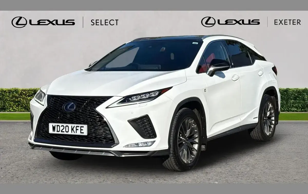 Used Lexus RX450h Sport Line 308 HP (226 kW) 2020 White SUV