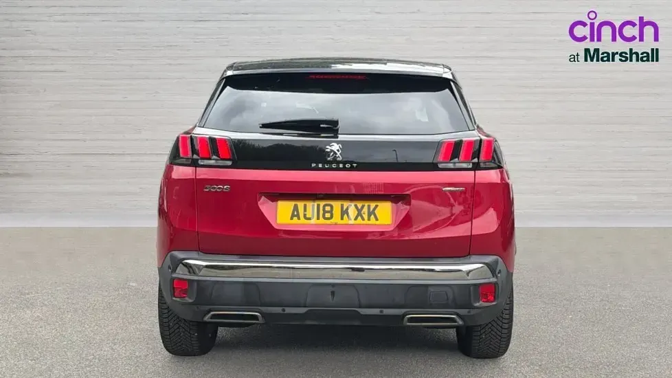 Used Peugeot 3008 GT-line 120 HP (88 kW) 2018 Red SUV