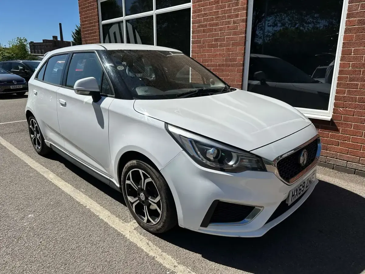 Usado MG MG3 Exclusive 106 CV (77 kW) 2019 Blanco Utilitario