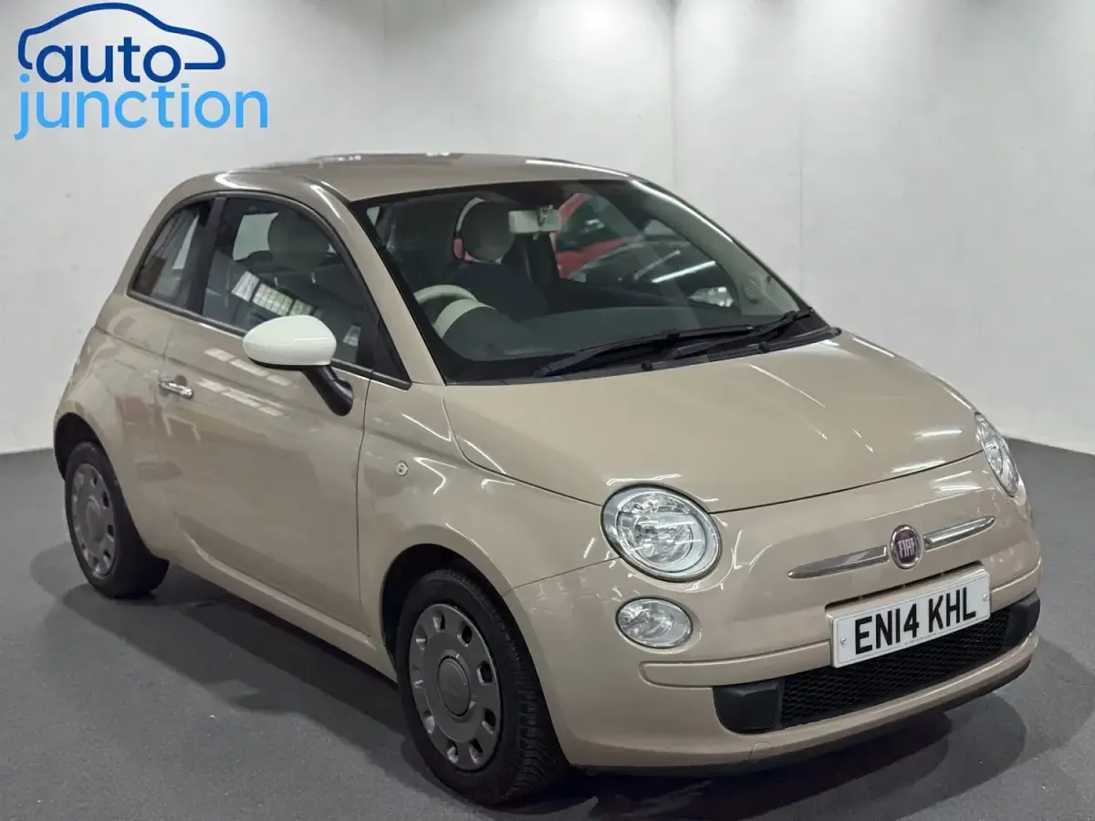 Used Fiat 500 69 HP (50 kW) 2014 Beige Hatchback