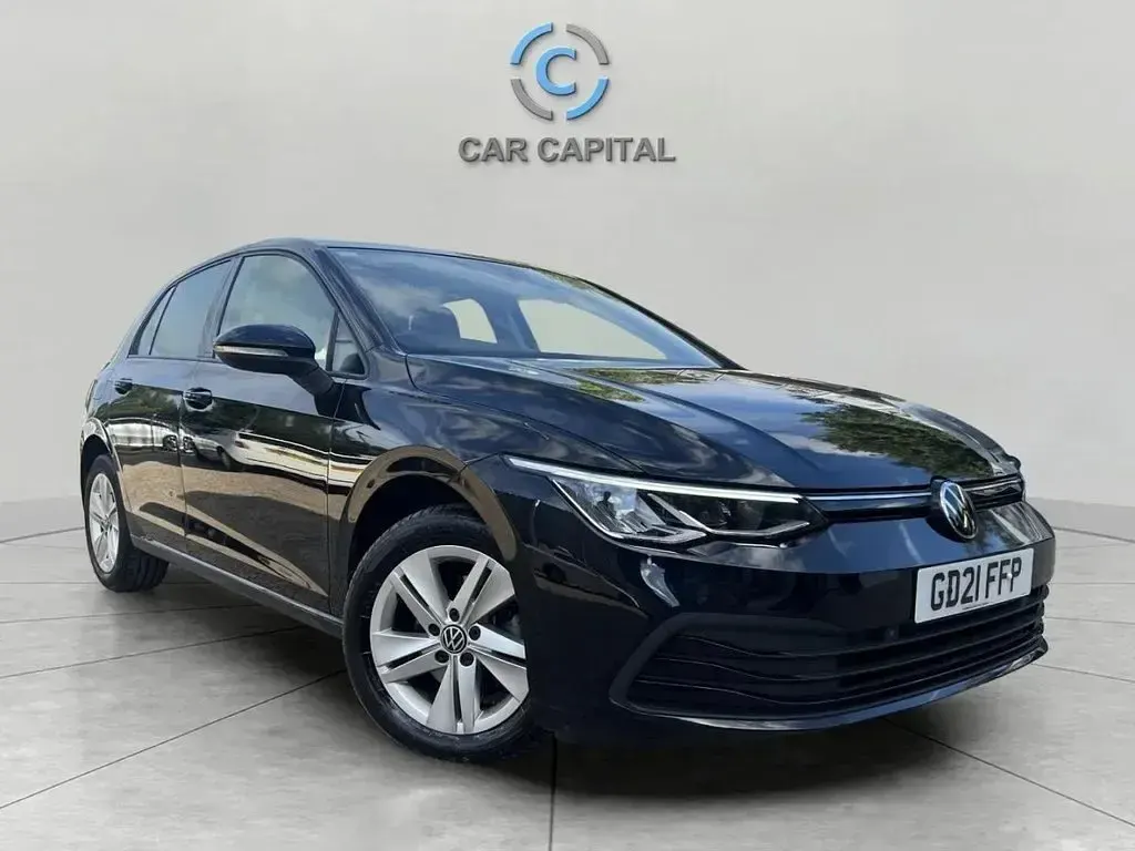 Used VW Golf VII S 115 HP (84 kW) 2021 Black Hatchback