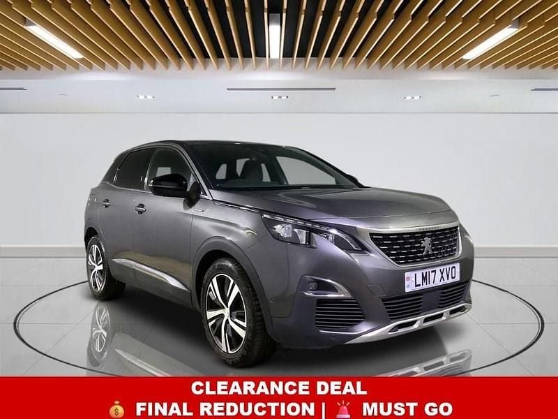Used Peugeot 3008 GT-line 130 HP (95 kW) 2017 Grey SUV
