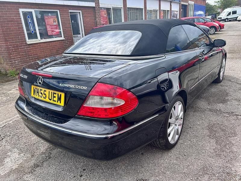 Used Mercedes CLK200 Avantgarde 2005 Black Cabriolet