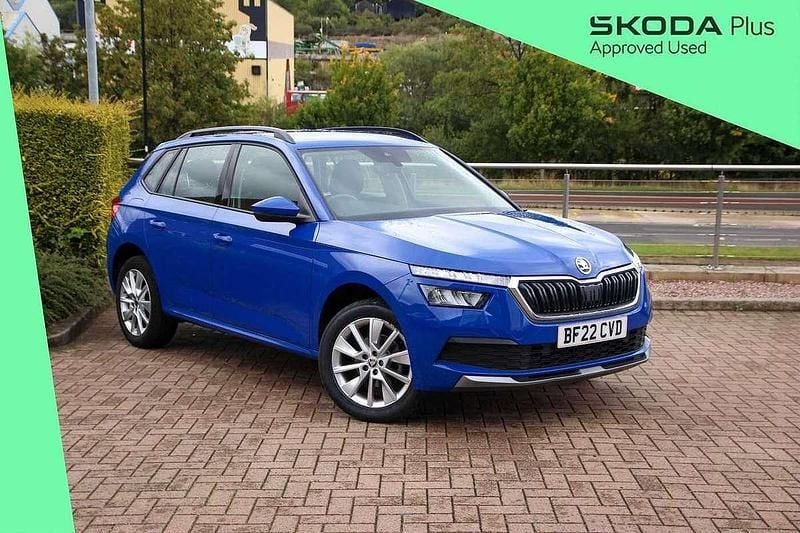 Energy blue Used 2022 Skoda Kamiq SE SUV | £14,515 (Fair price) - Image 1/4