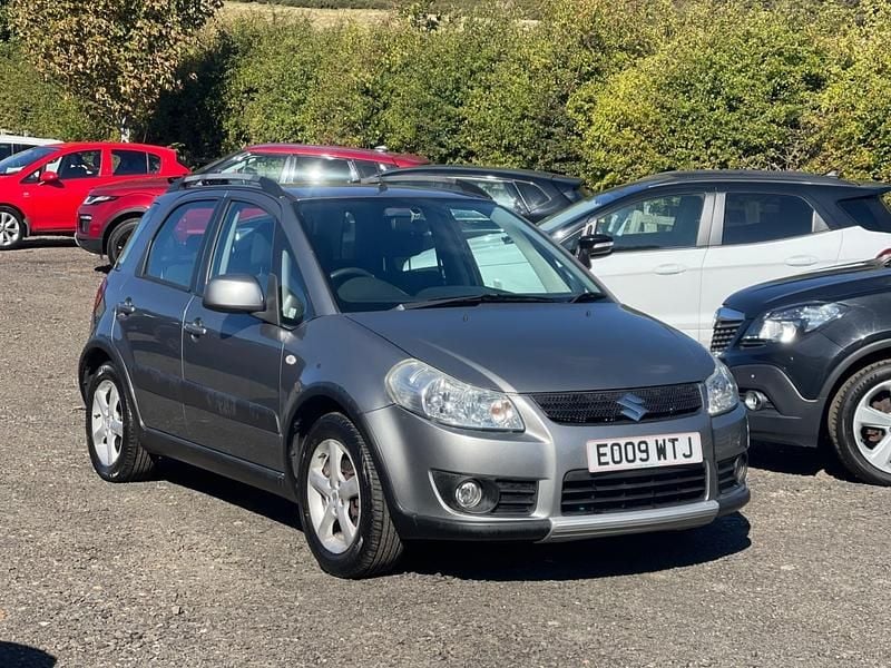Grey Used 2009 Suzuki SX4 GLX Hatchback | £1,998 (A bit pricey) - Image 1/4