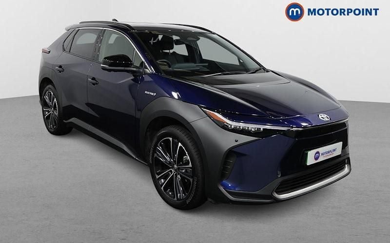 Blue Used 2024 Toyota bZ4X SUV | £26,949 (Fair price) - Image 1/4