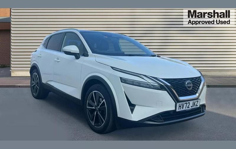 White Used 2022 Nissan Qashqai Tekna SUV | £22,790 (A bit pricey) - Image 1/4