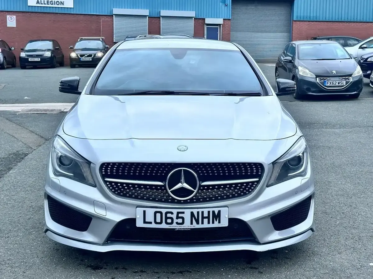 Used Mercedes CLA220 AMG 177 HP (130 kW) 2015 Silver Coupe