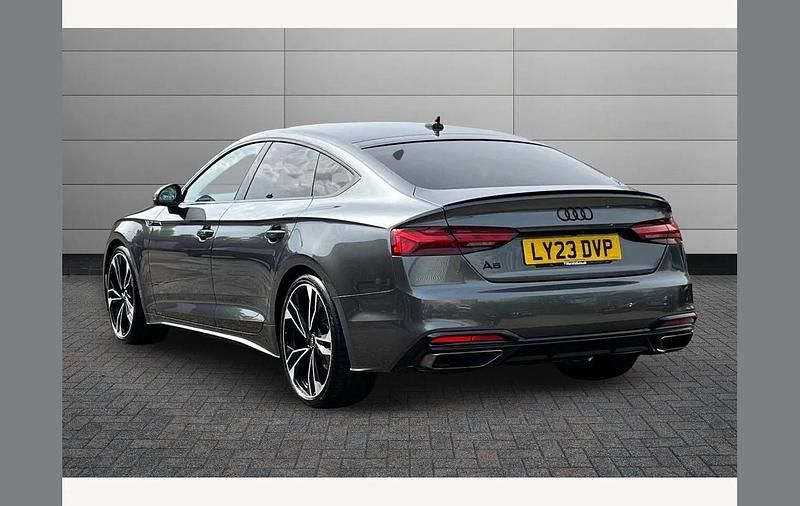 Used Audi A5 Sportback Black Edition 245 HP (180 kW) 2023 Grey Hatchback