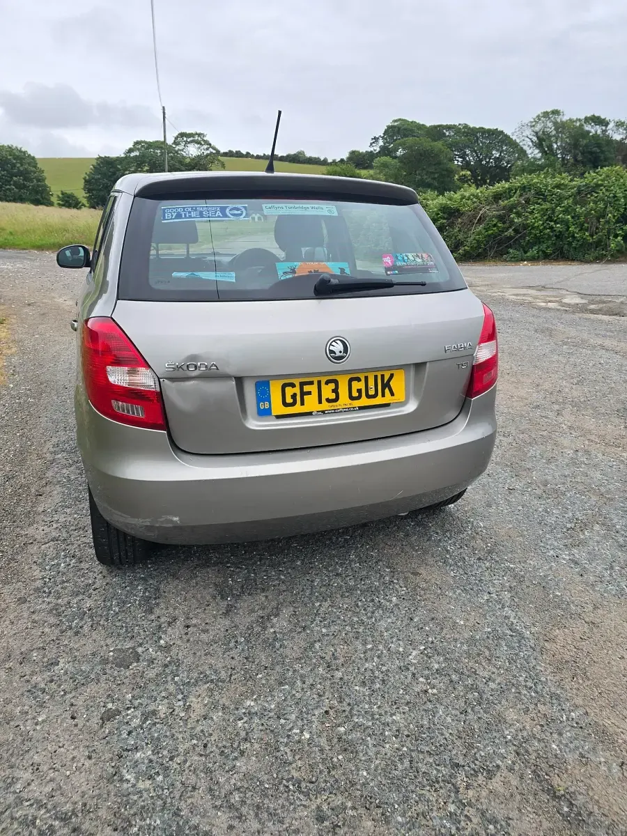 Used Skoda Fabia SE 2013 Beige Hatchback