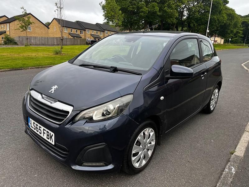 Used Peugeot 108 Active 68 HP (50 kW) 2015 Blue Hatchback