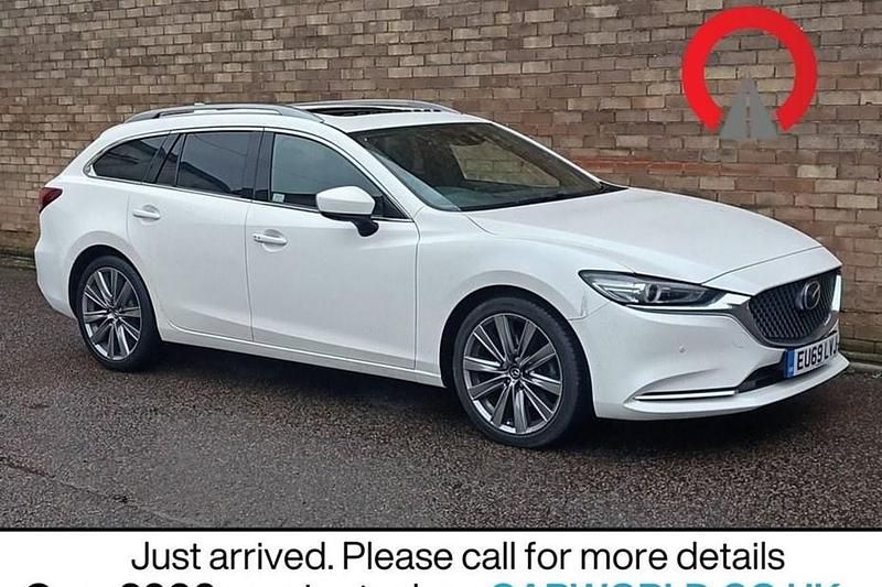 Used Mazda 6 Inclusive 184 HP (135 kW) 2019 White Estate