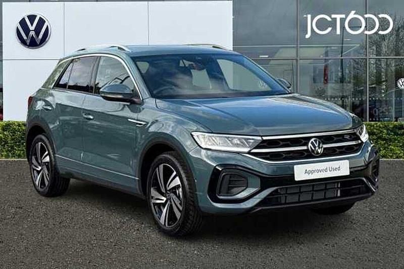 New VW T-Roc R-line 150 HP (110 kW) 2025 Blue SUV