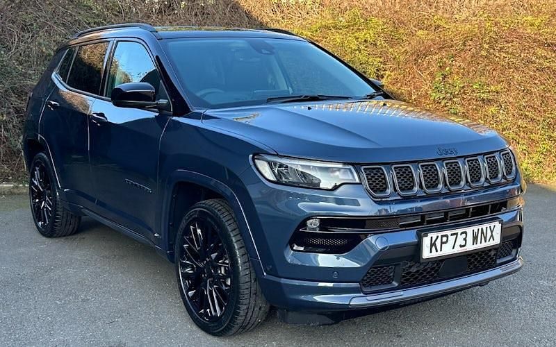 Blue Used 2023 Jeep Compass SUV | £25,798 (Expensive) - Image 1/4