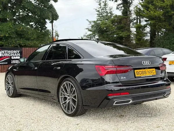 Used Audi A6 S-Line 286 HP (210 kW) 2019 Black Sedan