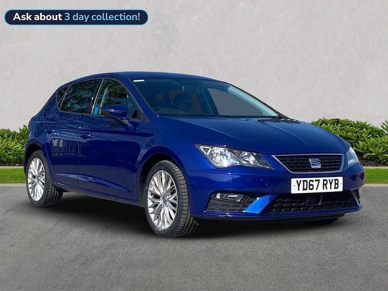 Blue Used 2017 Seat Leon SE Dynamic Hatchback | £9,887 (Fair price) - Image 1/4