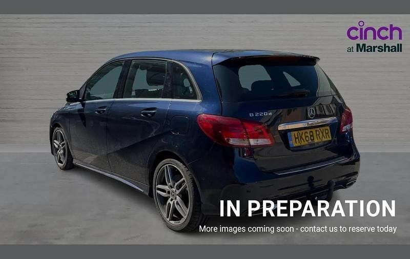 Used Mercedes B220 Executive 174 HP (127 kW) 2018 Blue MPV