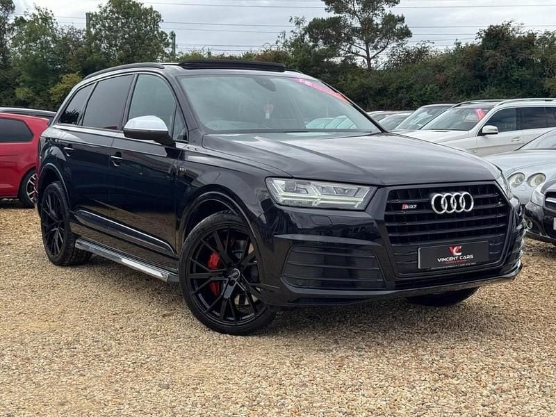 Black Used 2017 Audi SQ7 SUV | £34,279 (A bit pricey) - Image 1/4