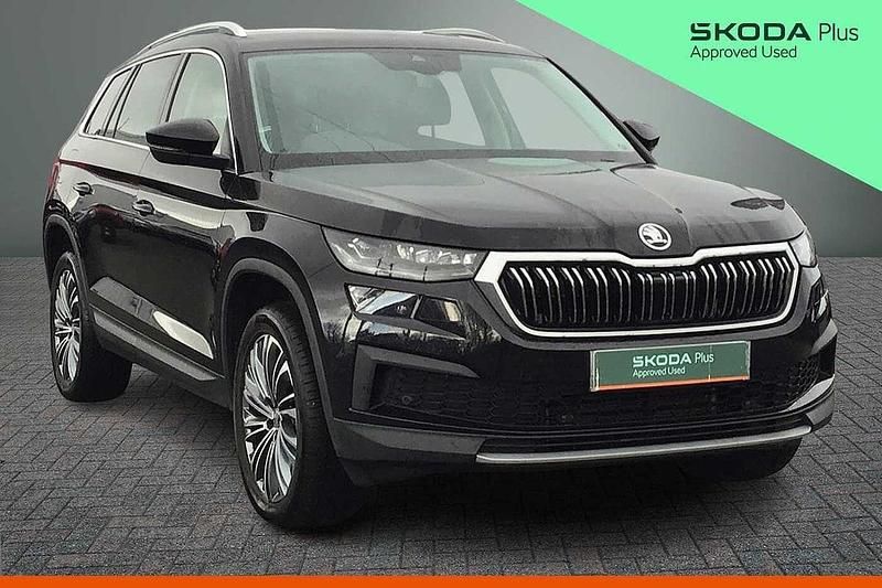 Used Skoda Kodiaq SE L Executive 110 HP (80 kW) 2023 Black magic pearl effect SUV