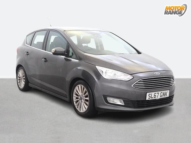 Used Ford C-MAX Titanium 120 HP (88 kW) 2017 Grey MPV
