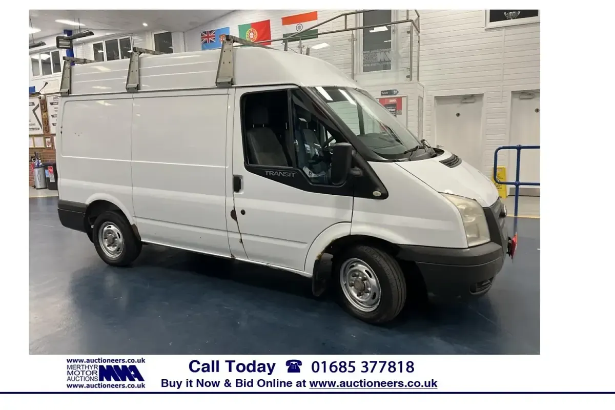 Begagnad Ford Transit 100 HK (73 kW) 2012 Vit Van