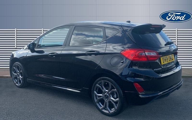 Used Ford Fiesta ST-Line 125 HP (91 kW) 2019 Black Hatchback