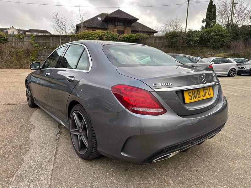 Used Mercedes C300e AMG Line Premium 2018 Grey Sedan