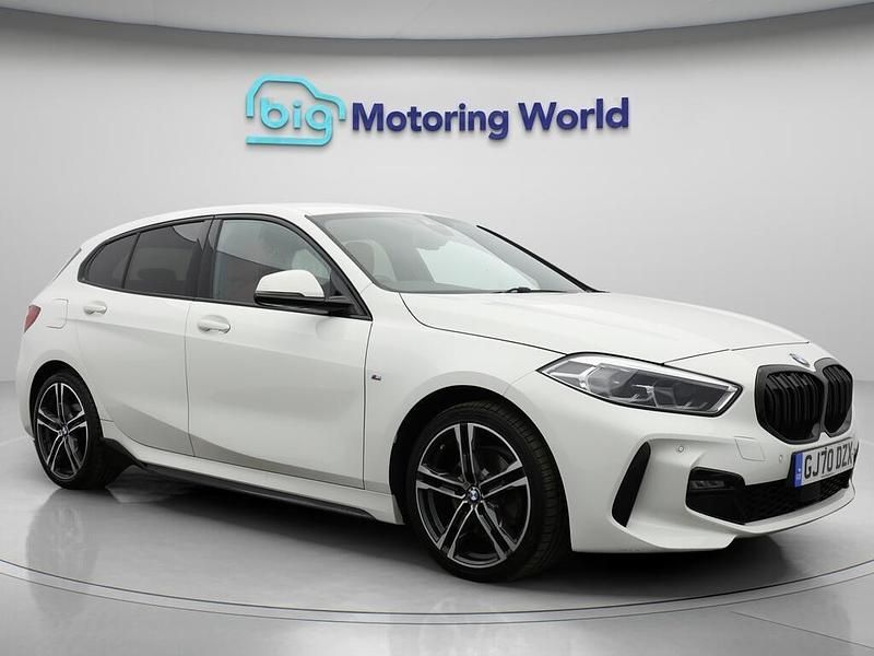White Used 2020 BMW 118 M Sport Hatchback | £16,600 (Fair price) - Image 1/4