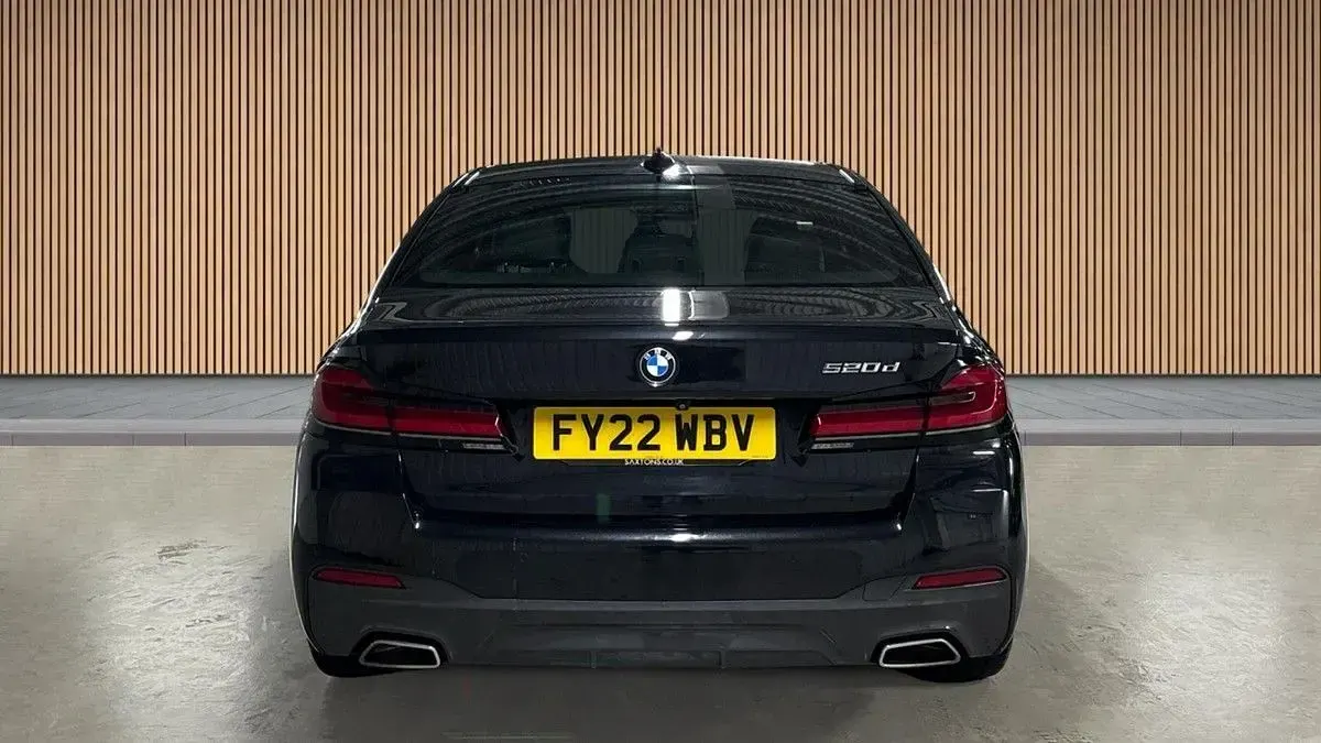 Used BMW 520 M Sport 2022 Sapphire black Sedan