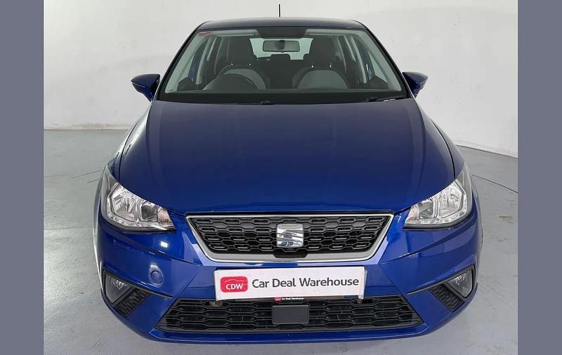 Begagnad Seat Ibiza SE 94 HK (69 kW) 2017 Blå Halvkombi