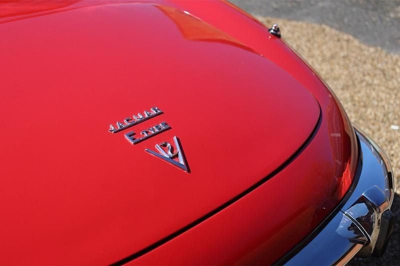 Used Jaguar E-Type S 1973 Red Cabriolet