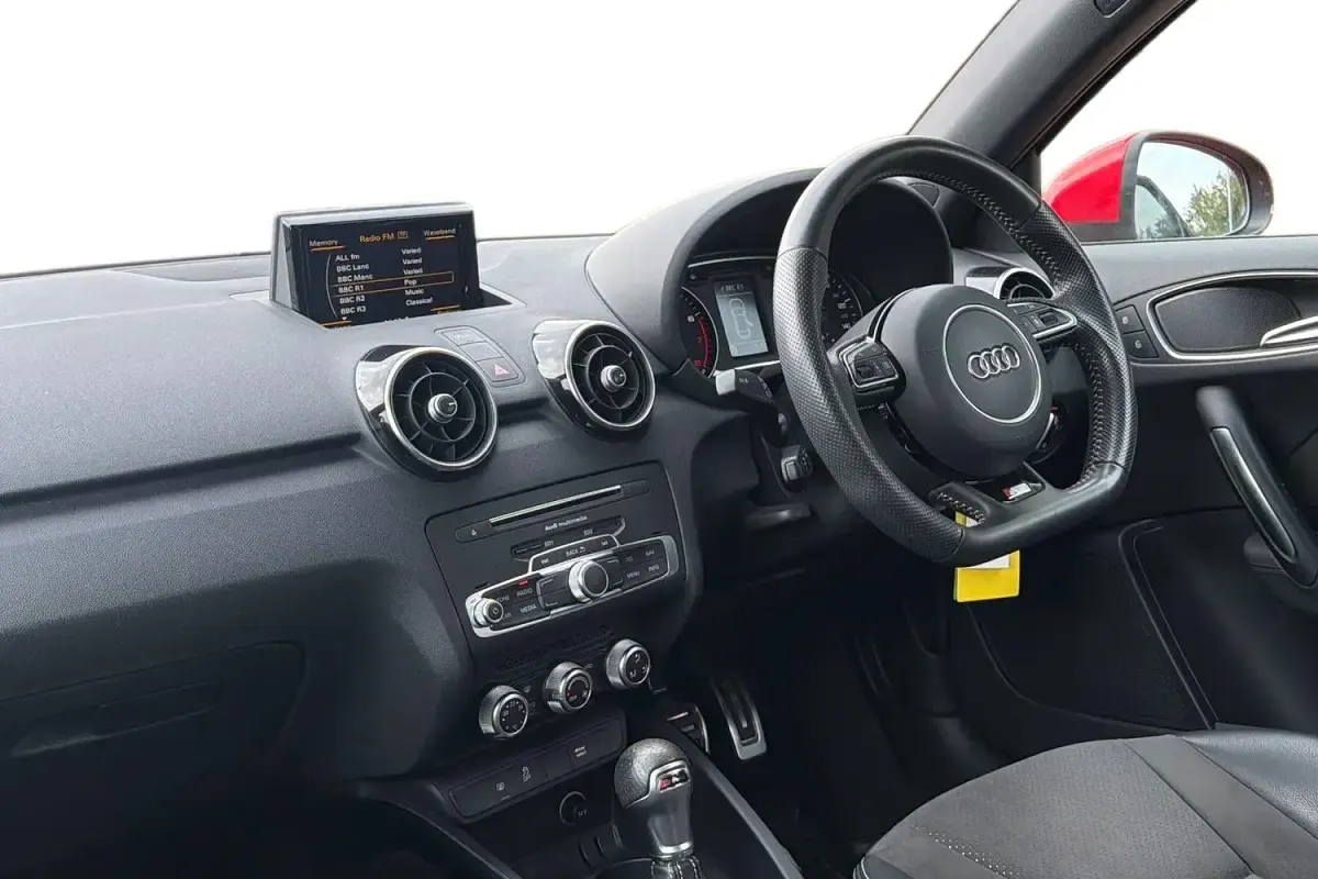 Used Audi A1 Black Edition 2018 Red Hatchback