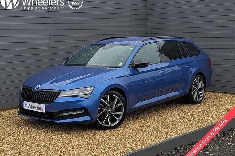 Blue Used 2020 Skoda Superb SportlinePlus Estate | £21,990 (Fair price) - Image 1/1