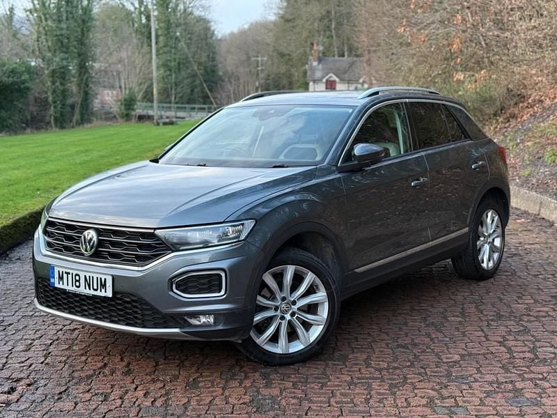 Used VW T-Roc SEL 150 HP (110 kW) 2018 Grey SUV