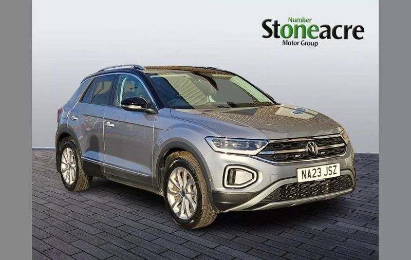 Silver Used 2023 VW T-Roc Style SUV | £21,999 (Good price) - Image 1/4